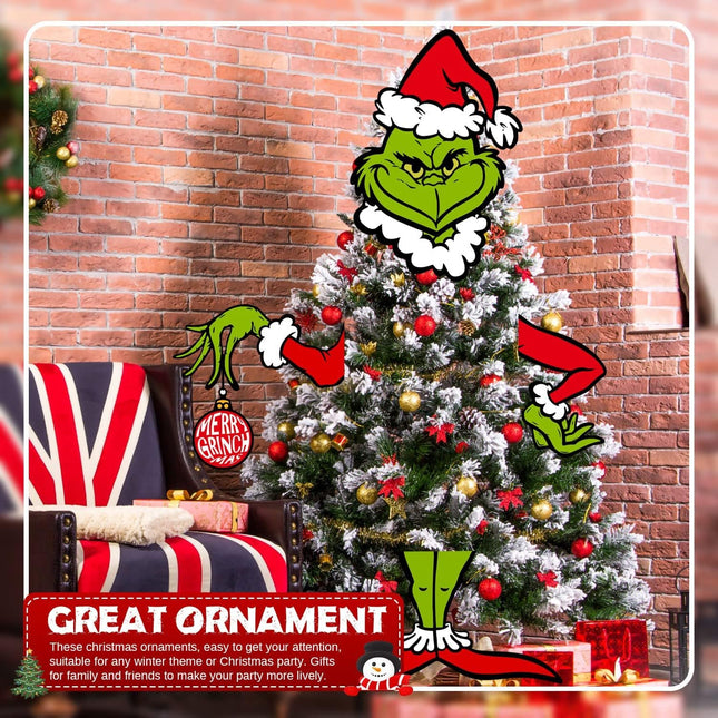 Merry Christmas Decorations for Christmas Tree Topper Christmas Decor Christmas Decorations and Supplies for Home Party
