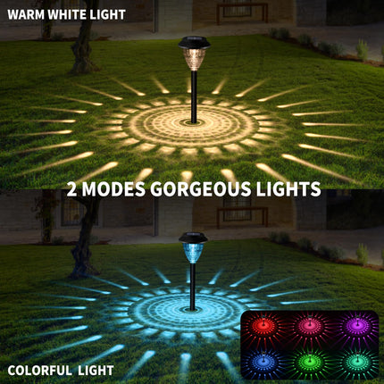 Solar Pathway Lights, Solar Garden Light Longer Lighting IP67 Waterproof 2 Lighting Modes&High-Brightness LED Path Lights for Outdoor Walkway Yard, Christmas Decor (6)