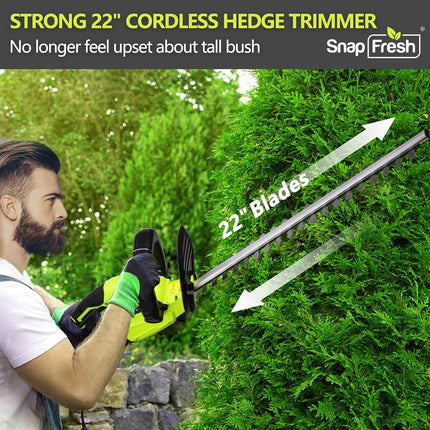 20V Leaf Blower Cordless and 20V Cordless Hedge Trimmer