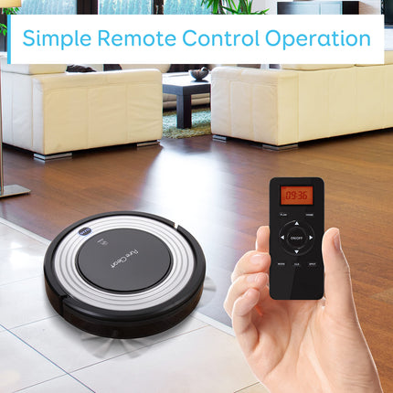 Serenelife Automatic Programmable Robot Vacuum Cleanerrobotic Auto Home Cleaning For Clean Carpet Hardwood Floor W Self Activation And Charge Dockpet Hair & Allergies Friendlypureclean Pucrc96B.8