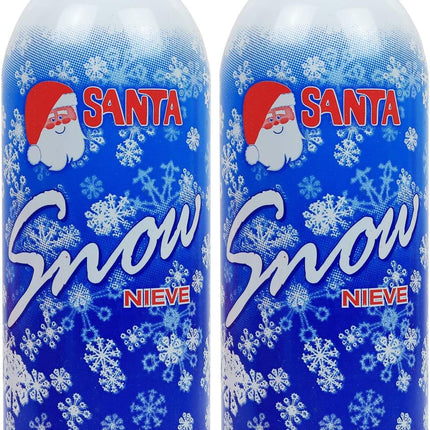 Greenco Snow Spray for Christmas Decoration - Artificial Snow Spray for Christmas Tree, 13 oz - Fake Snow Spray - Christmas Tree Flocking Spray Snow (Pack of 2)