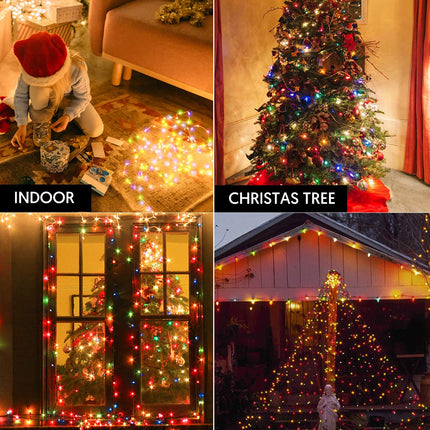 Avatar Controls 32.8ft Smart Christmas Lights Works w/Alexa Google, Color Changing LED Lights with Remote, Music Sync Fairy Lights with 20 Flash Modes, Plug in USB String Lights with Timer