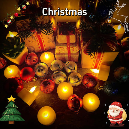 Rechargeable Candles Tea Lights with Remote Timer, LED Tea Lights Candles Battery Operated, Rechargeable Flameless Candles for Home Decor Seasonal Decor 50-100 Hours 12Pack