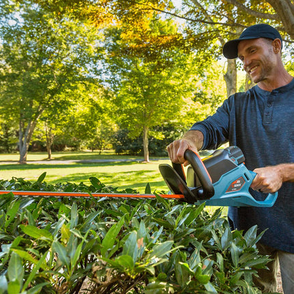 SENIX HTX5-M-0 22 Inch 58V Cordless Hedge Trimmer, Bare Tool, Blue