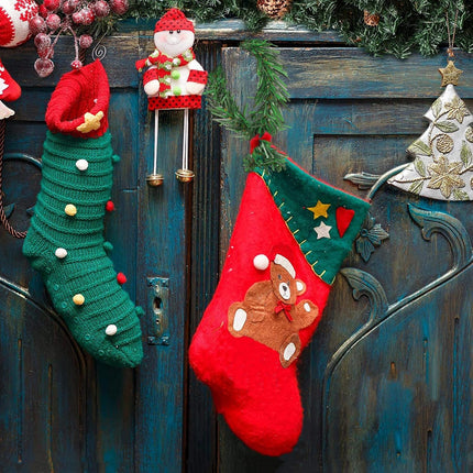 30PCS 14'' Christmas Pine Garland Ties, Xmas Decorative Twist Ties for Garland, Artificial Pine Wire Twist Ties Flexible Wired Garland Ties, Faux Pine Greenery Stems Twist for Stairs Railing Banister