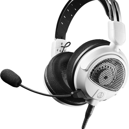Audio-Technica ATH-GDL3WH Open-Back Gaming Headset, White
