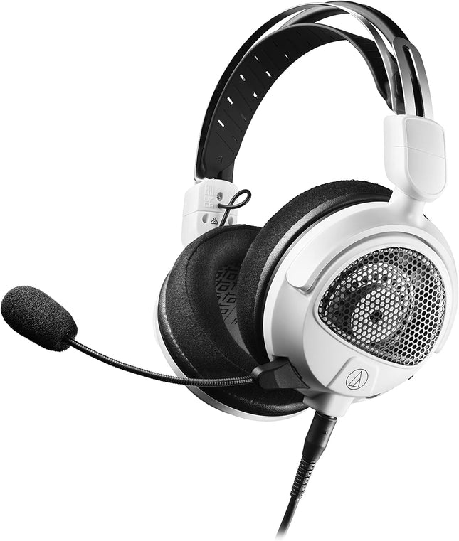 Audio-Technica ATH-GDL3WH Open-Back Gaming Headset, White