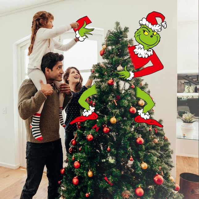 ALODNY Christmas Tree Topper,Christmas Tree Decorations,Christmas Decor for Christmas Tree