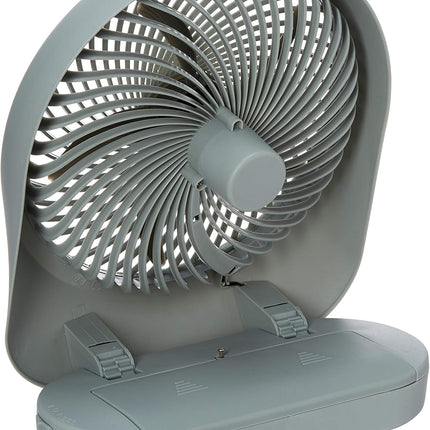 O2 Cool Fan 8 Inch Battery Or Electric Operated Indoor/Outdoor Portable Fan With Ac Adapter, Tilts 90 Degrees