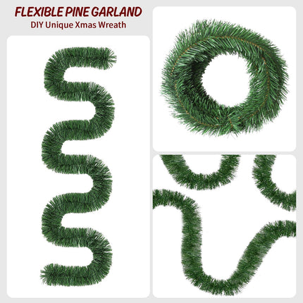 Christmas Garland, Christmas Garland Set (Green)
