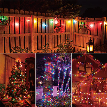 Multicolor G40 Replacement Light Bulbs for Christmas Lights, E12/C7 Candelabra Base,1 Watt Shatterproof LED Globe Light Bulbs, Multi-Color: Red/Green/Blue/Orange/Yellow