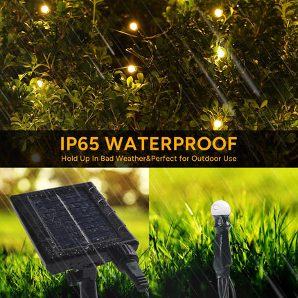 Solar Net Christmas Lights Outdoor,5ftx5ft 100Led Net Lights Outdoor Mesh Lights,8 Modes Connectable Net Christmas Lights Outdoor for Shrubs, Bush Lights Outdoor Christmas Décor(Warm White)