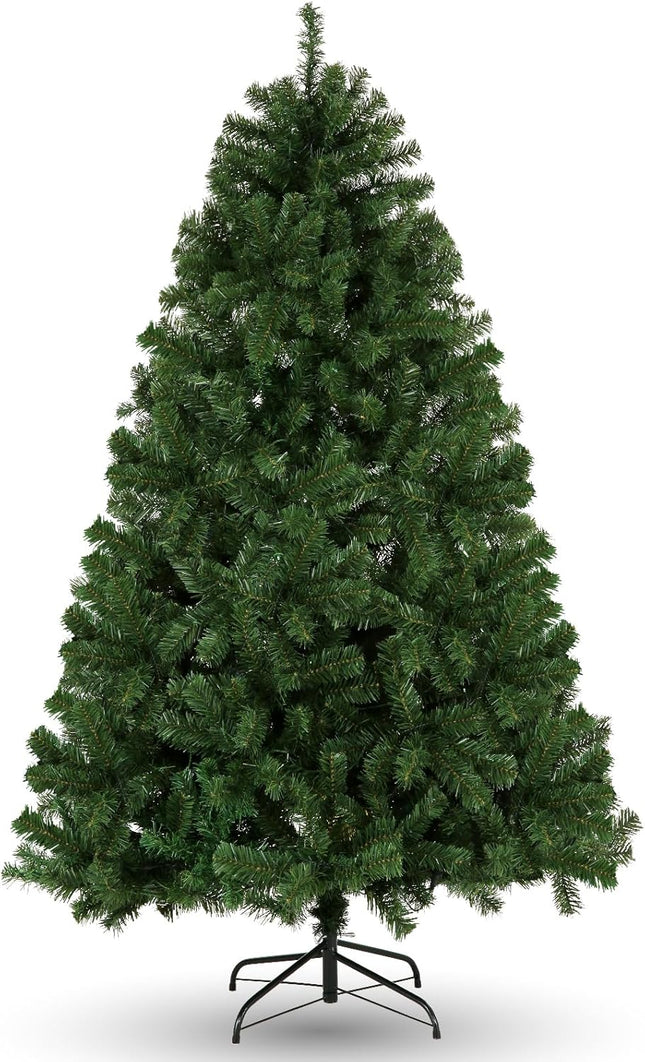 Suyncll 6ft Premium Spruce Artificial Holiday Giant Christmas Tree for Home, Office, Party Decoration (SY1)