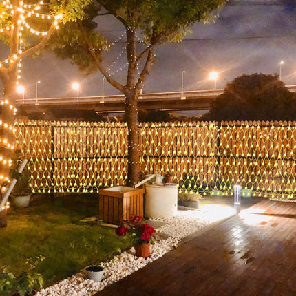 Outdoor Christmas Lights, 360 LED Sturdy Net Mesh Lights, 12x5Ft Large String Lights with 8 Modes, Christmas Decoration Lights for Year, Bushes, Gardens, Lawns, Patio Decor - Warmwhite