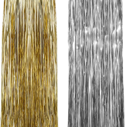 2500 Strands Christmas Tinsel Garland Decorations Tinsel Foil Fringe Icicles for Christmas Holiday Decor Birthday Home Graduation Supplies