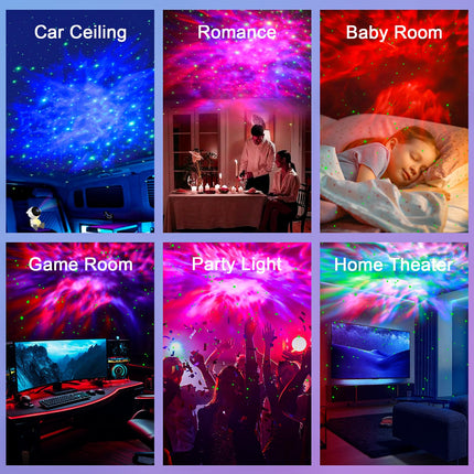 Astronaut Galaxy Projector with Moon Lamp, Night Light Starry Star Projector with Moon Lamp, Ceiling Nebula Space Projector for Bedroom Decor with 8 Mode/Speed/Dimmable/Timmer, s for Christmas
