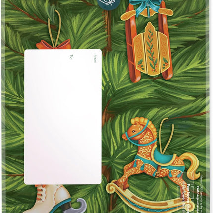 Freshcut Paper Pop Up Cards, 3D Popup Greeting Cards, Birthday Cards, Note Card & Envelope, 15" Christmas Tree