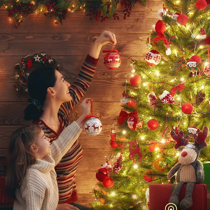 Brightown Christmas Tree Lights Outdoor Cluster Lights - 2000 LED 100 Ft Christmas Firecrackers String Lights, 12 Modes Timer Remote Waterproof Plug in Twinkle Fairy Lights for Xmas Tree Garland Party