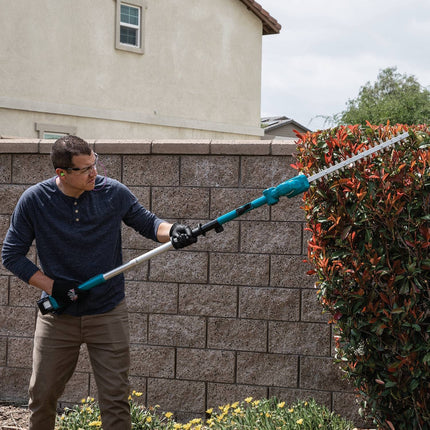 Makita, XNU05SM1, 18V, LXT, Lithium-Ion, Cordless, 18", Telescoping, Articulating, Pole, Hedge, Trimmer, Kit, (4.0Ah)