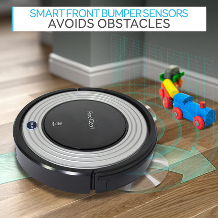 Serenelife Automatic Programmable Robot Vacuum Cleanerrobotic Auto Home Cleaning For Clean Carpet Hardwood Floor W Self Activation And Charge Dockpet Hair & Allergies Friendlypureclean Pucrc96B.8
