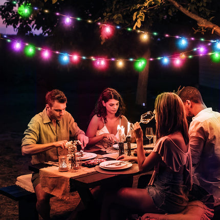 ZUUKOO LIGHT Smart Outdoor String Lights (G45)
