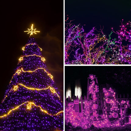 300 LED Christmas String Lights, 108FT Christmas Lights - UL Outdoor & Indoor Fairy Lights Christmas Tree Decor, Patio, Garden, Party, Wedding, Halloween, Holiday Decoration
