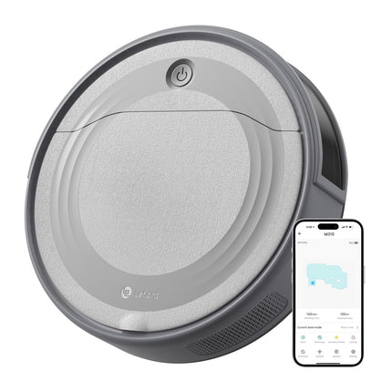 Lefant M310 Robot Vacuum With Precisense Avoiding, 4500Pa Strong Suction Robot Vacuum Cleaner, Slim, Selfcharging, 140Mins, Appwifialexa, Robot Vacuum Ideal For Pet Hair