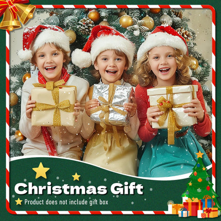 WASAFV 6PCS Mini Christmas Tree Topper, Small Star Tree Topper Christmas Tree Star for Small Christmas Ornaments Decorative Tree Star for Xmas Christmas Party (2.36 Inch, Glitter Gold)