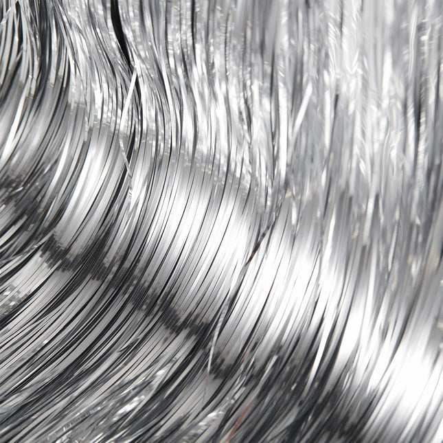 2500 Strands Decorations Tinsel Garland Tinsel Foil Fringe Icicles for Christmas Home Holiday Decor Birthday Graduation Supplies (Silver)