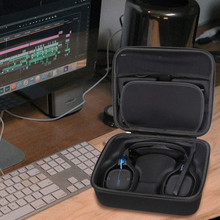 Aproca Hard Protective Case Compatible with Astro Gaming A50 Wireless Dolby Gaming Headset (Black)