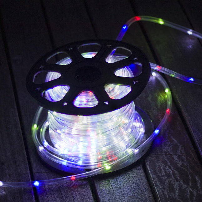 LED Rope Lights for outside, 150Ft LED Rope Lights Outdoor Waterproof, 643 LEDs 110V 8 Modes Remote Led Color Changing Rope Lights Indoor Outdoor Party Holiday Garden Decoration (Multicolor)