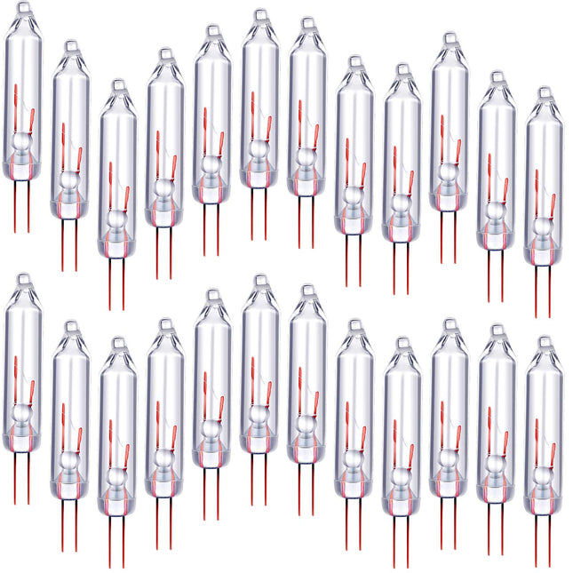 Frienda 1.13 Lumen, 2.5 Volt Mini Christmas Replacement Light Bulbs Clear Glass Light Bulbs for Christmas Trees, 0.42 Watt, 170 MA (600)