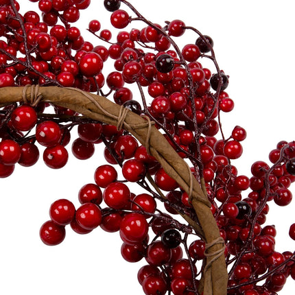 18 Inch Christmas Wreath Berry Wreath Winter Wreath Winter Wreath