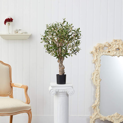 Nearly Natural 2ft. Olive Artificial Tree
