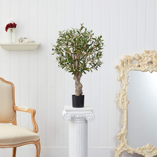 Nearly Natural 2ft. Olive Artificial Tree