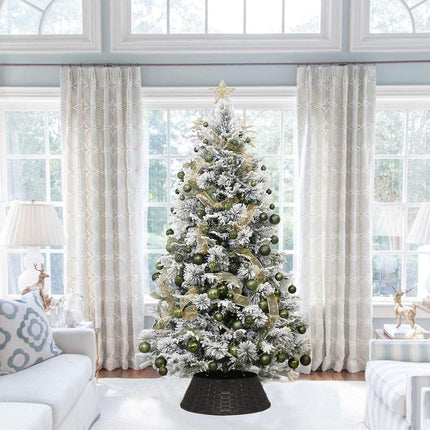 20ct Dark Green Christmas Ball Ornaments Shatterproof Plastic Christmas Tree Decorations for Xmas Party Home Office Holiday Decor -Large Size (3.15", 80mm)