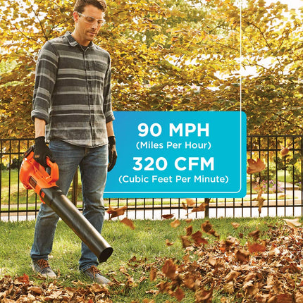 beyond by BLACK+DECKER 20V MAX* Cordless Leaf Blower - Leaf Blower Kit - Axial, Battery and Charger Included - Lawn Tools (Model Number: BCBL700D1AEV)