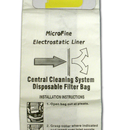 Envirocare Micro Filtration Vacuum Cleaner Dust Bags Made To Fit Nutone Central Vacuums 3 Pack