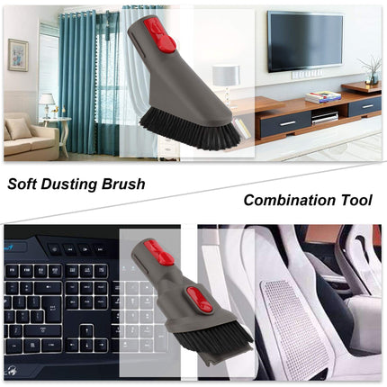 Accessory Tool Kit Attachment Set With Extension Hose For Dyson Gen5 G5 V15 V12 V11 V10 V8 V7 Cordless Vacuum Cleaner 6 In 1