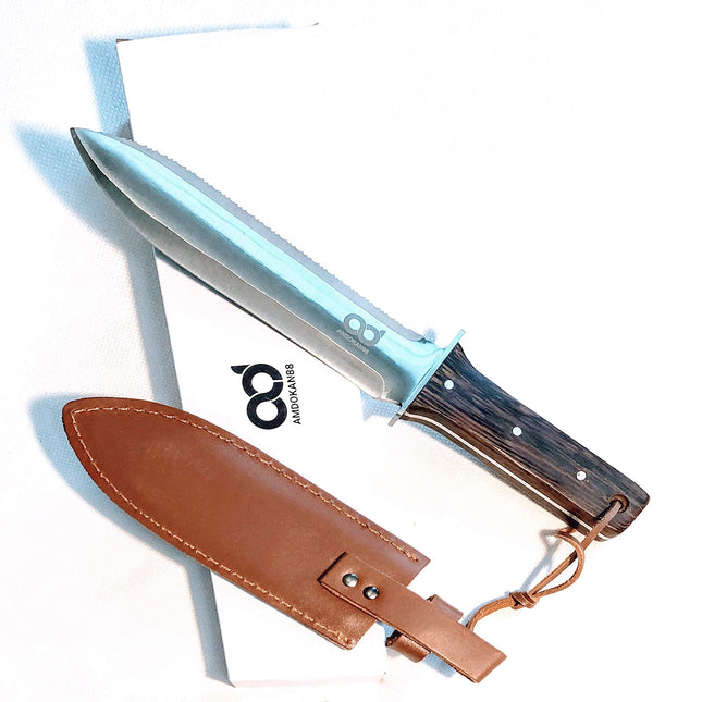 Hori Hori Full Tang Gardennig knife with Sharpening Tools