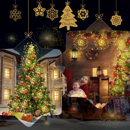 Treela Firework Lights Copper Wire Lights Waterproof 120 LED Lights 8 Modes Dimmable String Fairy Lights with Remote Control for Christmas Indoor Outdoor Tent Patio Decor