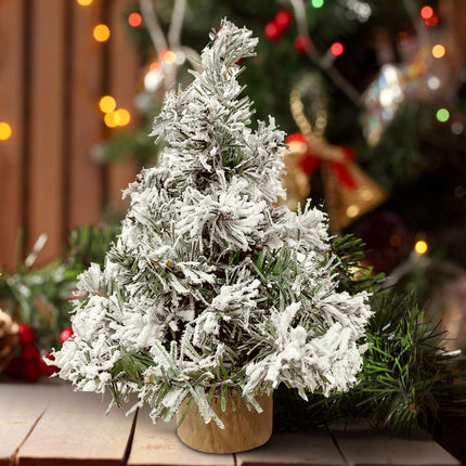Mini Christmas Tree Xmas Decorations Mini Tree Artificial Xmas Tree Xmas Supplies Festival Scene Decor Christmas Tree Decor Christmas Party Trees Mini Pine Trees