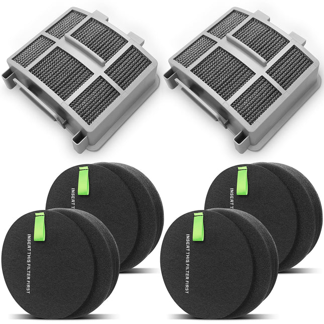 Lemige 3418 3402 3774F Filter For Bissell Surfacesense 3418 3415 Pet Hair Eraser 3774F 3774 3774G 3775 Multiclean 3402 3409 Powerlifte 3404 Vacuum Cleaners, 1635630&1635629 34182+4