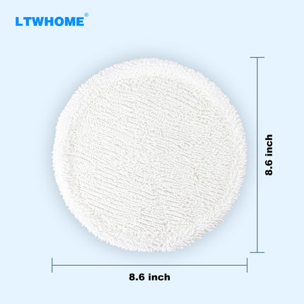 Ltwhome 8.6 Inch Soft Mop Pads Fit For Bissell Spinwave 2039 Series 2039A 2124 Pack Of 6