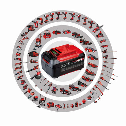 Einhell GE-CL Power X-Change 18-Volt Cordless 130-MPH 90-CFM Varaible Speed Air Sweeper / Leaf Blower, Kit (w/ 2.0-Ah Battery + Fast Charger)
