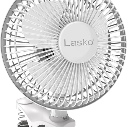 Lasko 2004W Clip Fan, 6, 2004