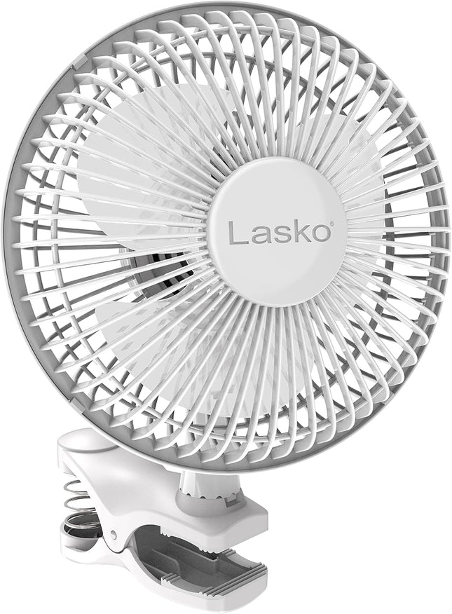 Lasko 2004W Clip Fan, 6, 2004
