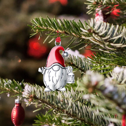 Christmas Ornament - Solid Pewter Christmas Tree Ornament Handcrafted Pewter Christmas Pendants Decoration DIY Craft Hanging Ornaments for Christmas Trees…