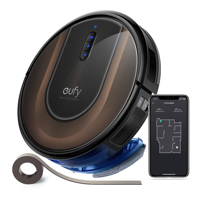 Eufy By Anker, Robovac G30 Hybrid, Dynamic Navigation 2.0, 2In1 Sweep And Mop, 2000Pa Powerful Suction,Robot Vacuum,Wifi, Boundary Stripsreed