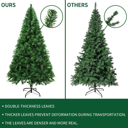 mupera Christmas Tree 5ft - Artificial Christmas Tree, Fake Christmas Tree ( ), 420 Branch Tips, PVC Xmas Pine Tree for Home, Office, Shopping Center, Party/Holiday Decoration Use